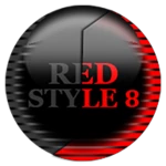 red icon pack style 8 android application logo